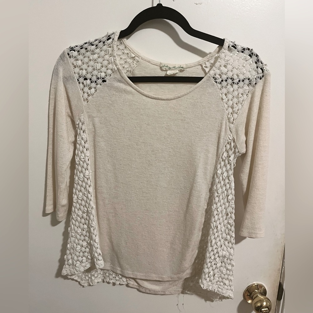 Staring at Stars 3/4 Length Top